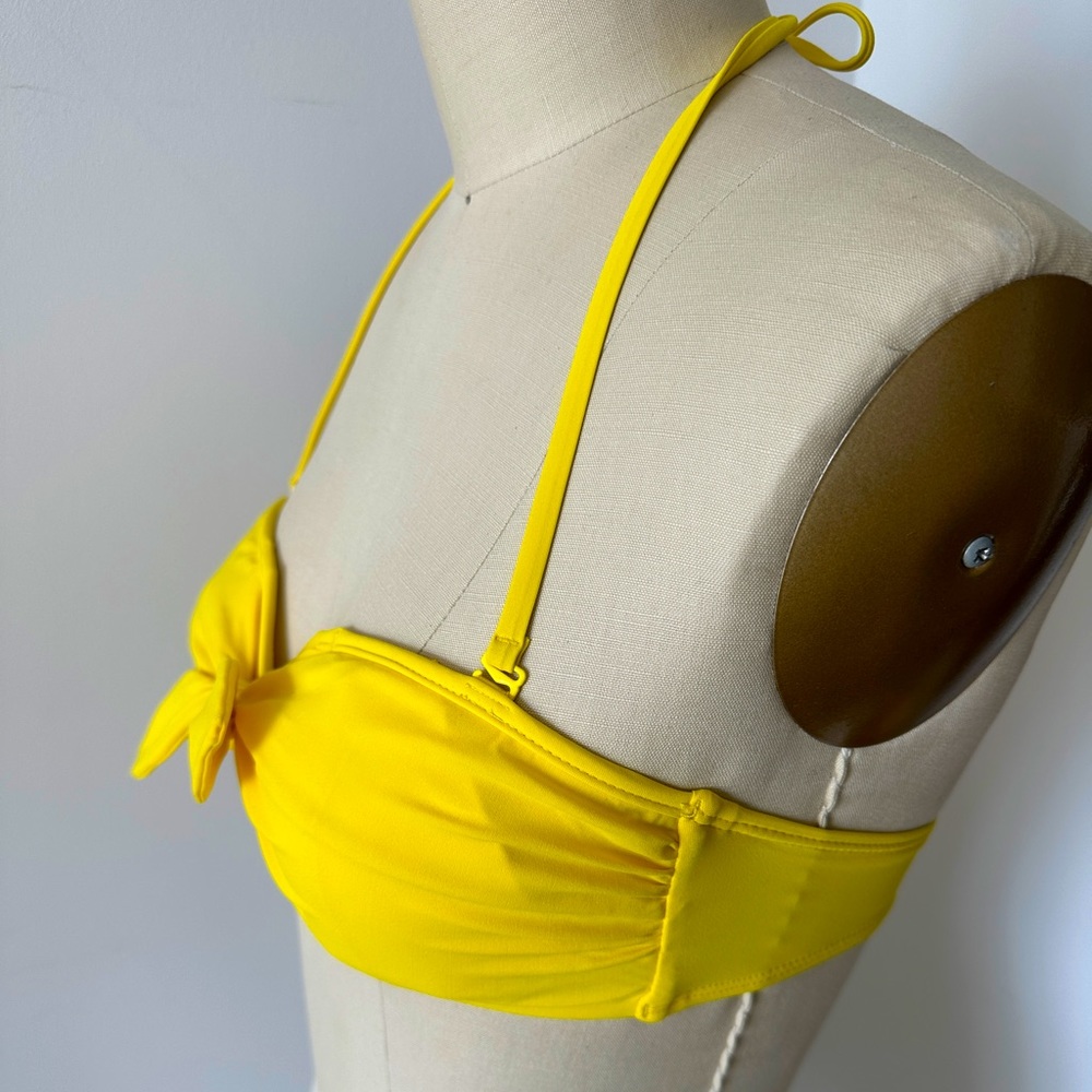 Zimmermann - Swim - Front tie yellow bikini set (size 0) - Picture 2 of 5